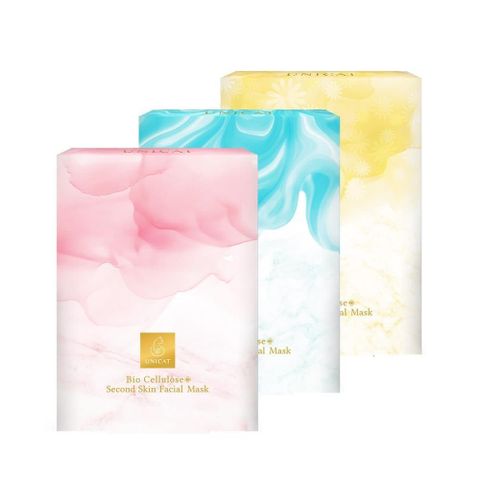 【變臉貓UNICAT】變臉貓女神吸油生物纖維面膜3片入/盒 兩盒