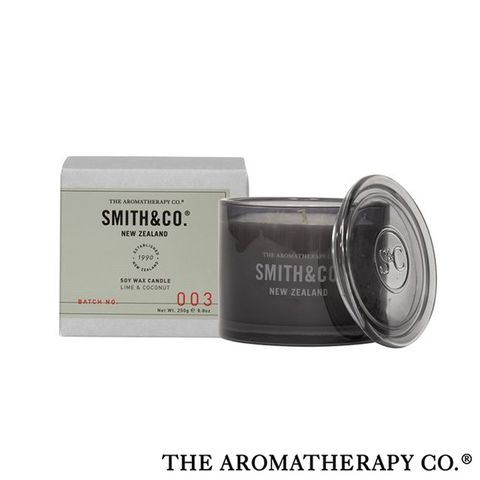 紐西蘭 Aromatherapy Co Smith&amp;Co 系列Lime &amp; Coconut 檸檬椰子 250g 香氛蠟燭
