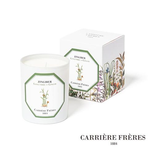法國 Carrière Frères 生薑 Ginger 185g 天然手工香氛蠟燭