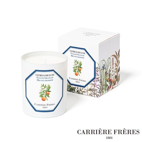 法國 Carrière Frères 橙花 Orange Blossom 185g 天然手工香氛蠟燭