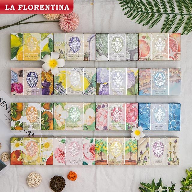  【LA FLORENTINA】義大利LF手工香氛皂300g-16款任選