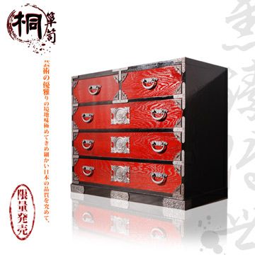 桐簞笥】雋臻傳世-頂級五階整理簞笥(赤塗)幅86cm - PChome 24h購物