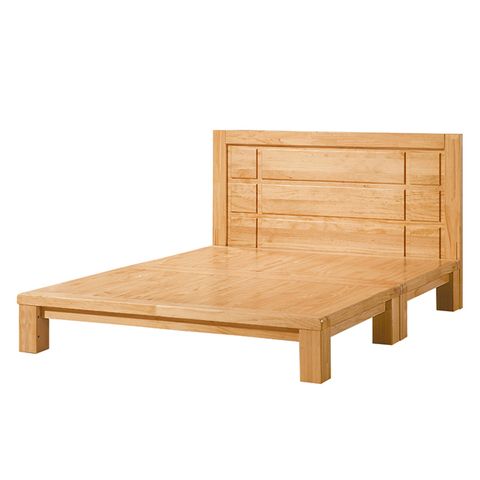 限時降▼原價$22000Boden-雅蒂6尺實木雙人加大床組(床頭片+床底)