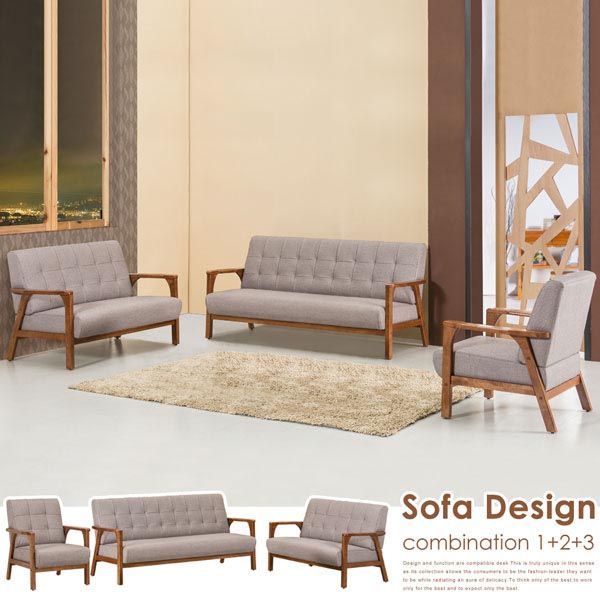 Sofa combation 1+2+3Design      in