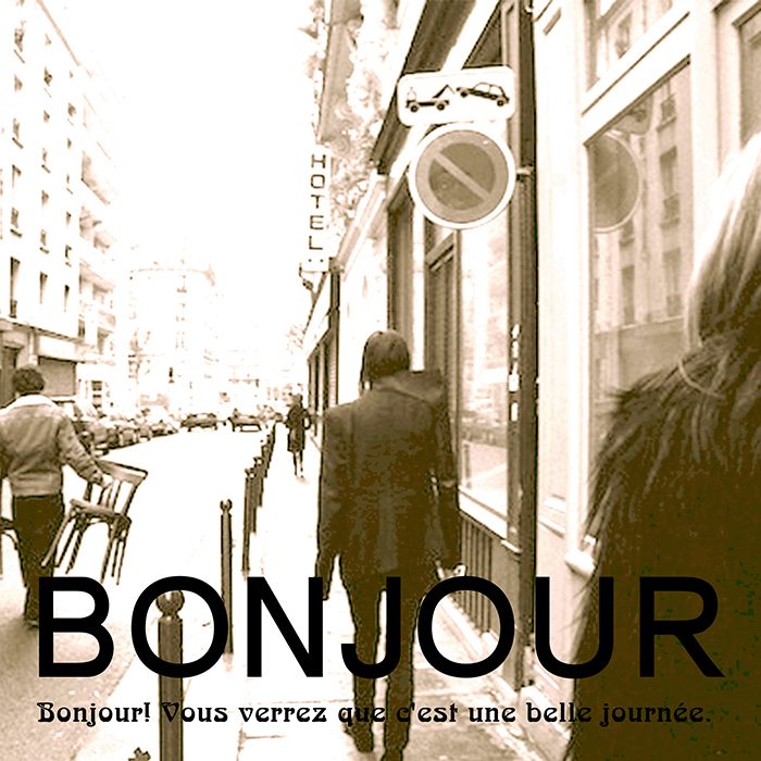 BONJOURBonjour  verrez que  une belle journée