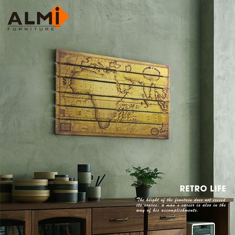 ALMI PAINTING-RETRO LIFE 60x100 木板畫(7款可選)