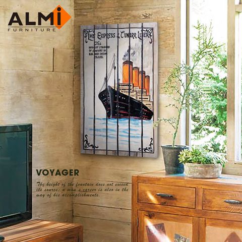 ALMI PAINTING-VOYAGER 60x100 木板畫( 7款可選)