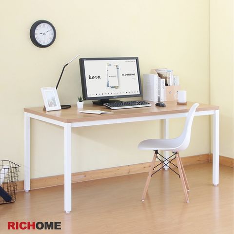 【RICHOME】克拉克160CM80CM工作桌/辦公桌/書桌/餐桌