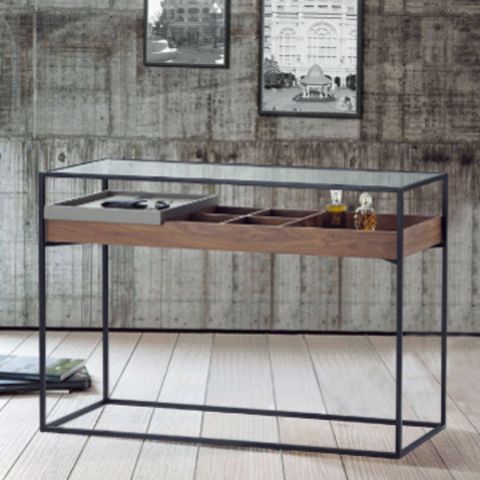 AS-錫德黑鐵腳玄關櫃-120x40x80cm