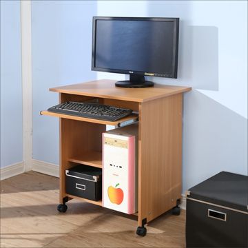BuyJM 簡約附輪電腦桌(寬60公分)