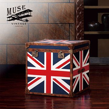 MUSE Cleveland克利夫蘭復古英倫國旗收藏箱