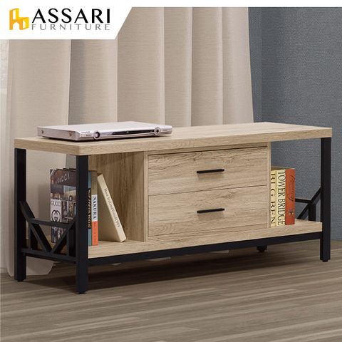 ASSARI-佐久間日式4尺電視櫃(寬120x深41x高53cm)