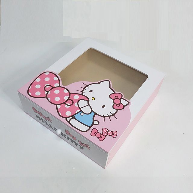 ONE 生活 ()HELLO KITTY圓點一抽收納盒/桌上抽屜盒 鑰匙收納盒