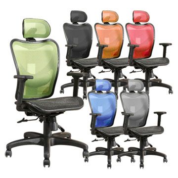 LOGIS 安摩舒適腰枕全網電腦椅/辦公椅/書桌椅 CJD890