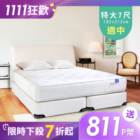 德泰 索歐系列 獨立筒 彈簧床墊 雙人加大加長