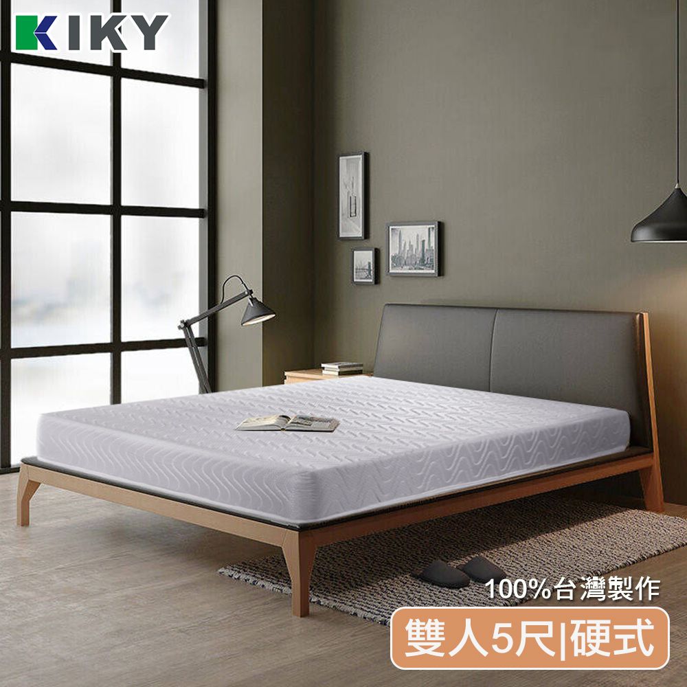 KIKY 布達佩斯雙面可睡硬式彈簧床墊(雙人5尺)