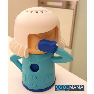 COOL MAMA 酷媽媽除臭劑造型收納盒 - 白藍配色