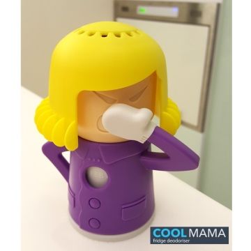 COOL MAMA 酷媽媽除臭劑造型收納盒 - 咖啡白配色