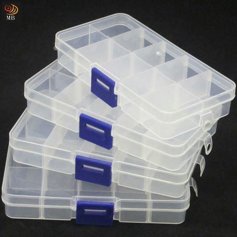 月陽10格可拆分雜物收納盒萬用盒藥盒超值4入(PP104)