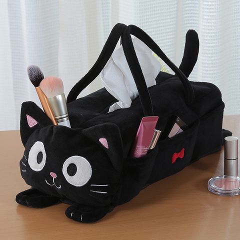 既是可愛的黑貓，也是收納好幫手 --- 黑貓面紙盒套