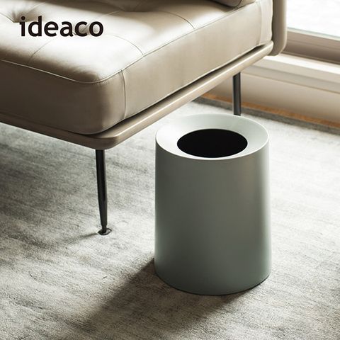 IDEACO 【日本 】圓形家用垃圾桶-11.4L