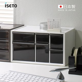 【nicegoods】日本ISETO 桌上分類抽屜收納盒-L