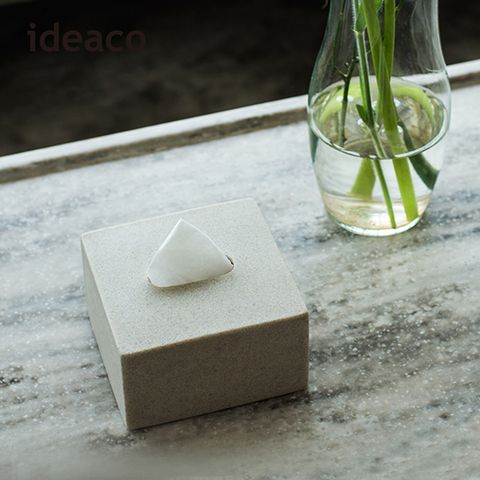 【日本ideaco】方形砂岩餐巾紙盒