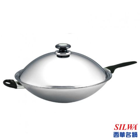 【西華SILWA】五層複合金不鏽鋼炒鍋37cm(單柄)