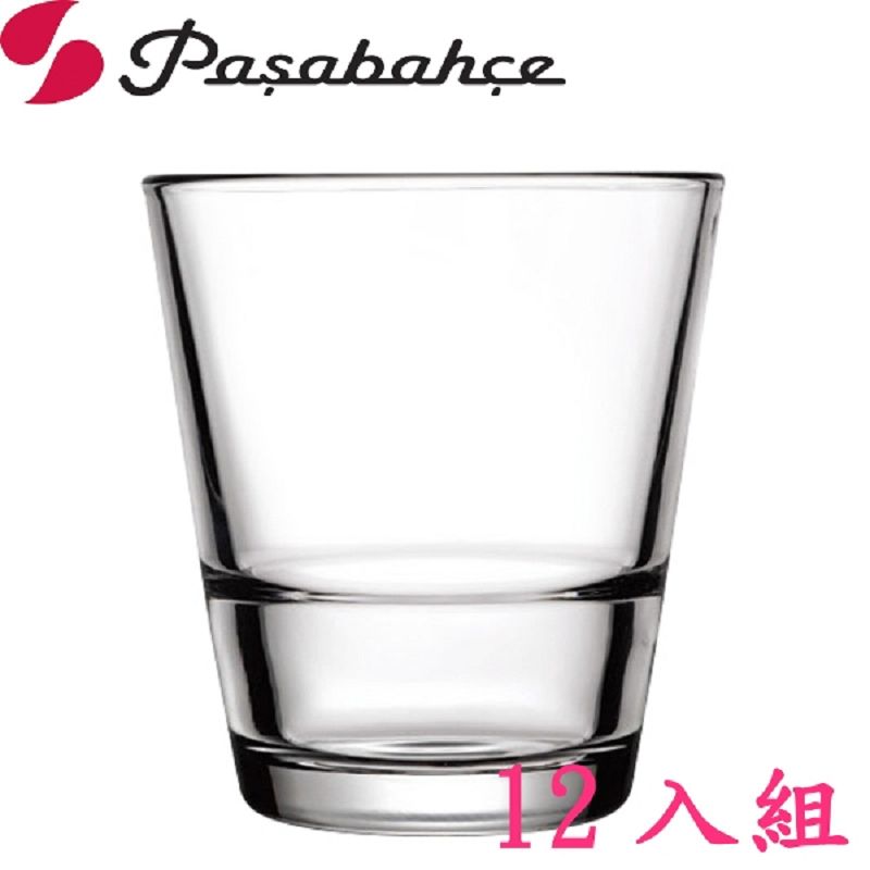 Pasabahce 土耳其強化可疊式威士忌杯310cc-12入組