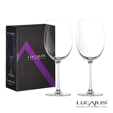  泰國LUCARIS 曼谷卡本內無鉛水晶紅酒杯-2入組