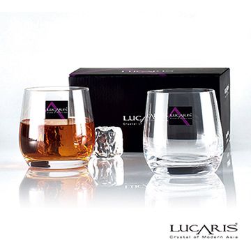 ZENITHR 泰國LUCARIS 香港無鉛水晶威士忌酒杯-2入組