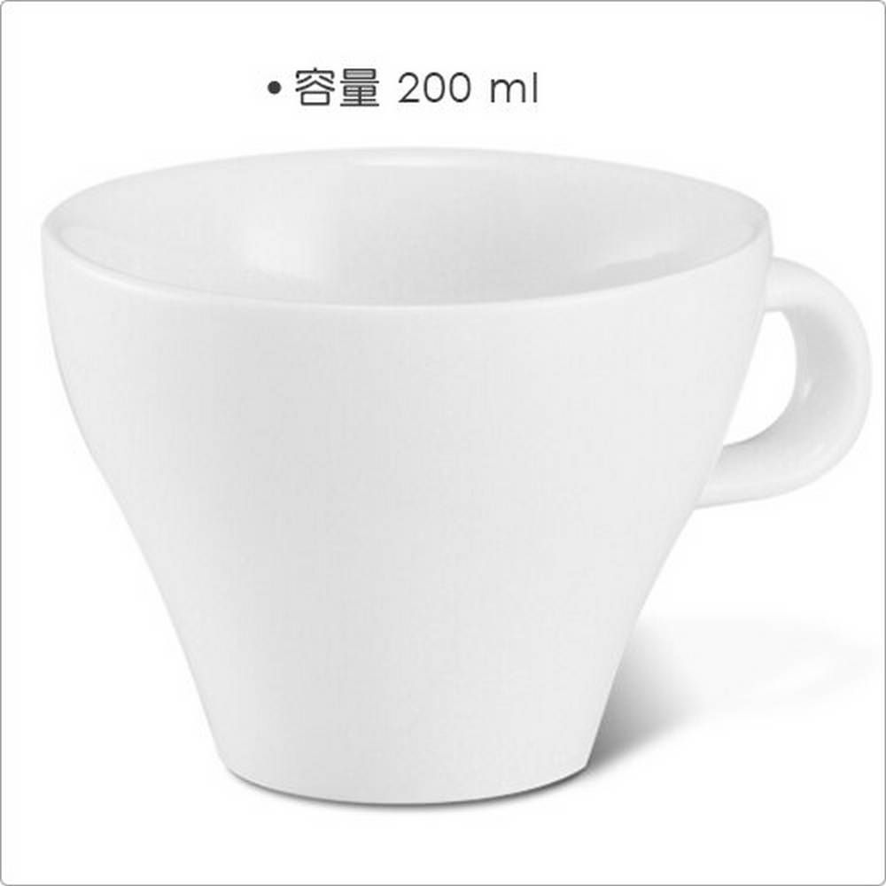 TESCOMA 白瓷寬口馬克杯(200ml) | 水杯 茶杯 咖啡杯