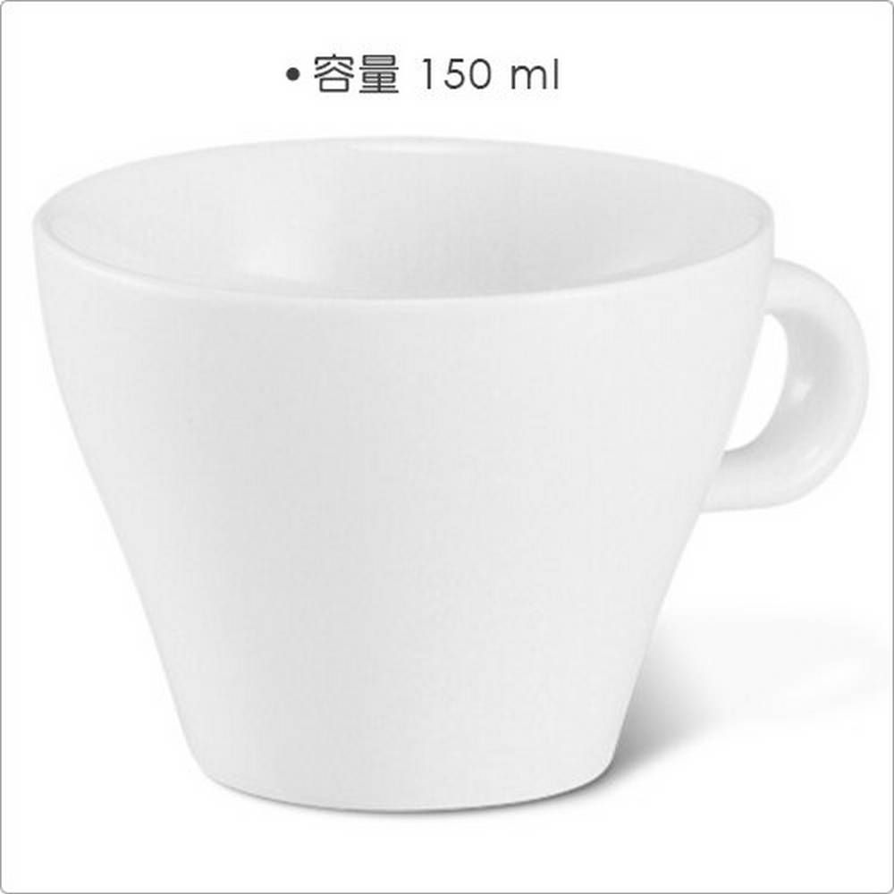 TESCOMA 白瓷寬口馬克杯(150ml) | 水杯 茶杯 咖啡杯