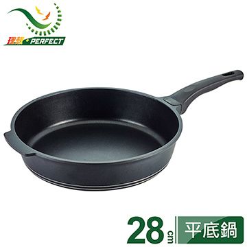 PERFECT日式黑金鋼深型平底鍋28CM 