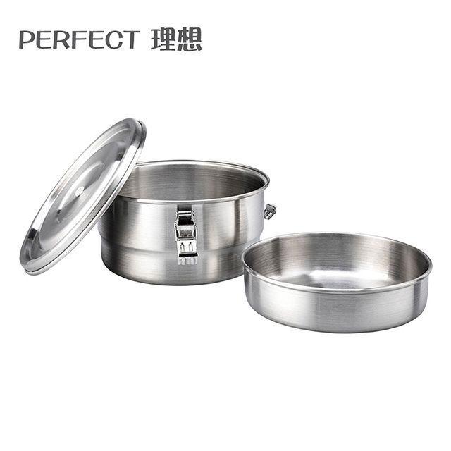 PERFECT 理想  極緻316雙層防漏便當盒14cm KH-53014