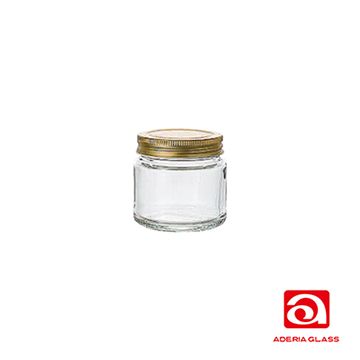 日本ADERIA 廣口玻璃儲物罐150ml(3入)
