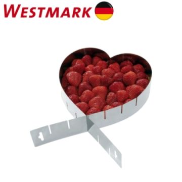 WESTMARK 《德國》全不鏽鋼心形多尺寸烘焙框3134 2270