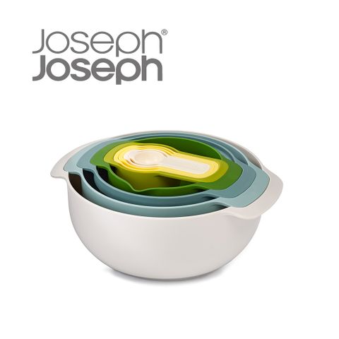 Joseph Joseph 新自然色量杯打蛋盆9件組