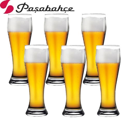 Pasabahce 土耳其曲線啤酒杯415cc-六入組