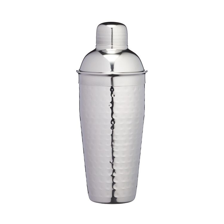 KitchenCraft 英國錘紋不鏽鋼雪克杯(700ml) / 雞尾酒搖酒杯搖酒