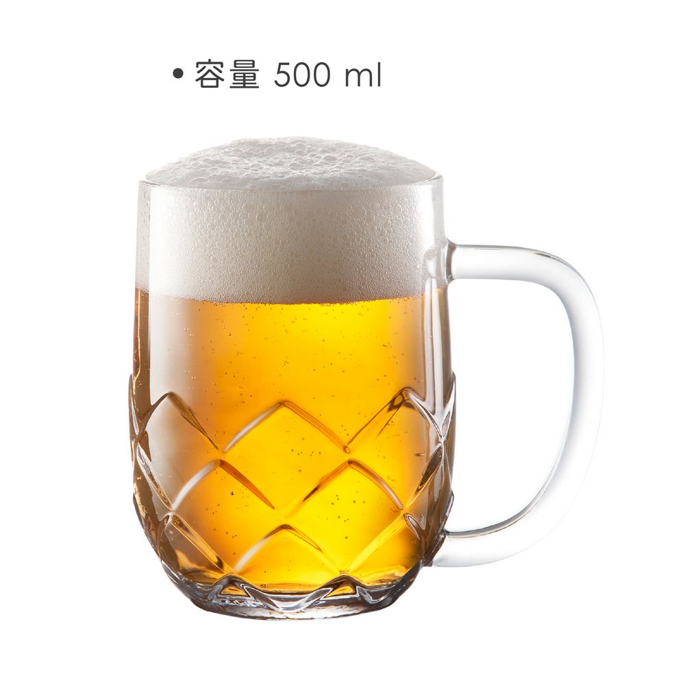 TESCOMA 菱紋啤酒杯(500ml) | 調酒杯 雞尾酒杯