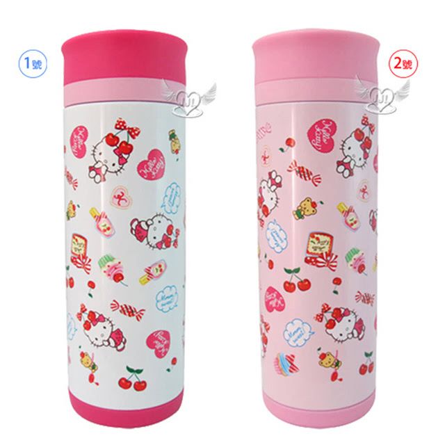 Hello Kitty 不鏽鋼保冷保溫杯350ml 2選1 91165608 【小品館】