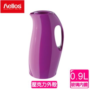 HELIOS 海利歐斯 【德國   】炫彩曲線造型保溫壺藍莓紫900cc