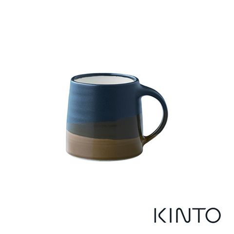 日本KINTO SCS漸層馬克杯320ml-黑/棕色