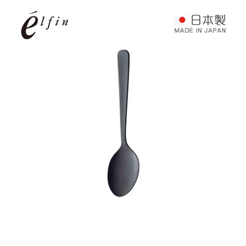 【日本高桑elfin】熔岩黑石水果甜點匙-3入