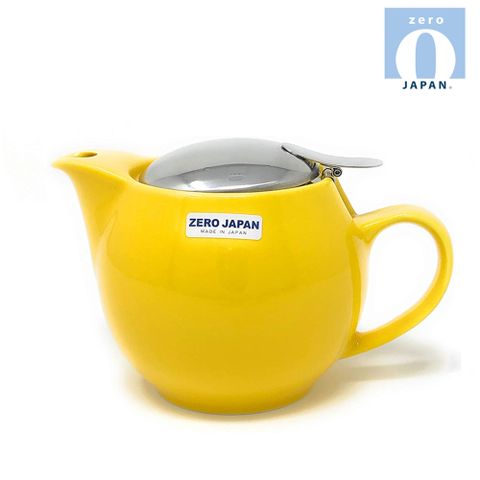 ZERO JAPAN 典藏陶瓷不鏽鋼蓋壺(甜椒黃)450cc