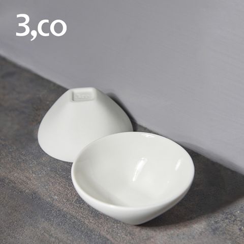 【3,co】輕瓷方圓小杯(2件組)
