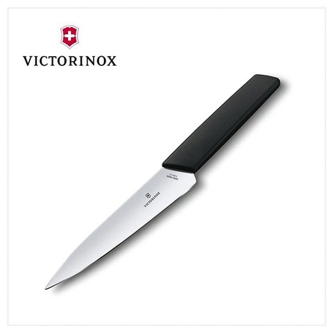 VICTORINOX 維氏 Swiss Modern 小廚房刀/黑6.9013.15B