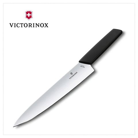 VICTORINOX 瑞士維氏 Swiss Modern 切肉刀/黑6.9013.22B