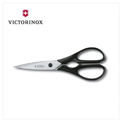 VICTORINOX 瑞士維氏 多功能廚房剪刀 /黑(7.6363.3)